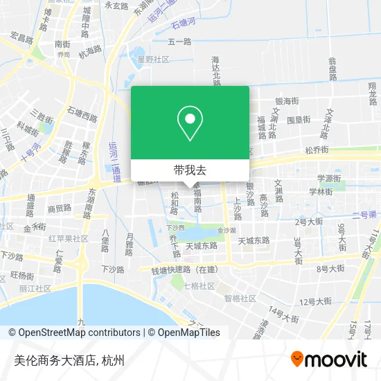 美伦商务大酒店地图