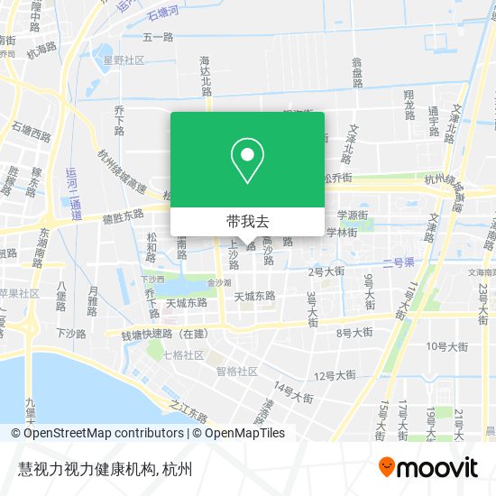 慧视力视力健康机构地图