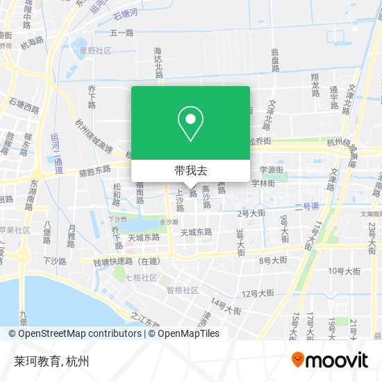 莱珂教育地图