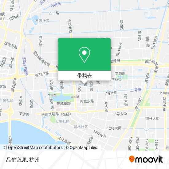 品鲜蔬果地图