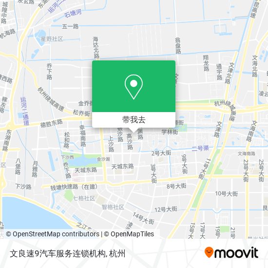 文良速9汽车服务连锁机构地图