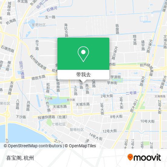 喜宝阁地图