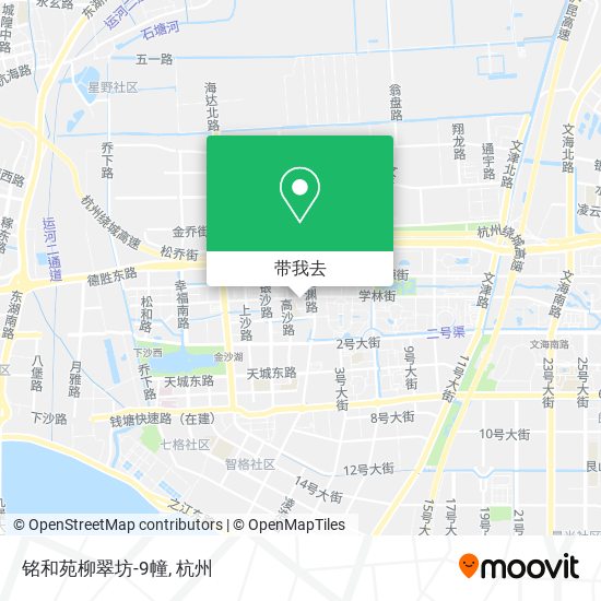 铭和苑柳翠坊-9幢地图