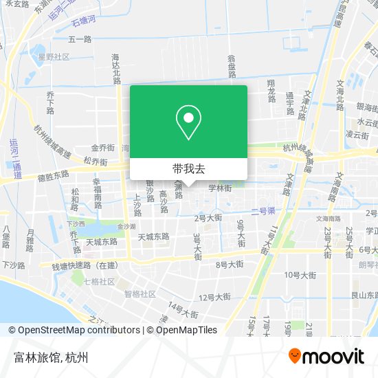富林旅馆地图