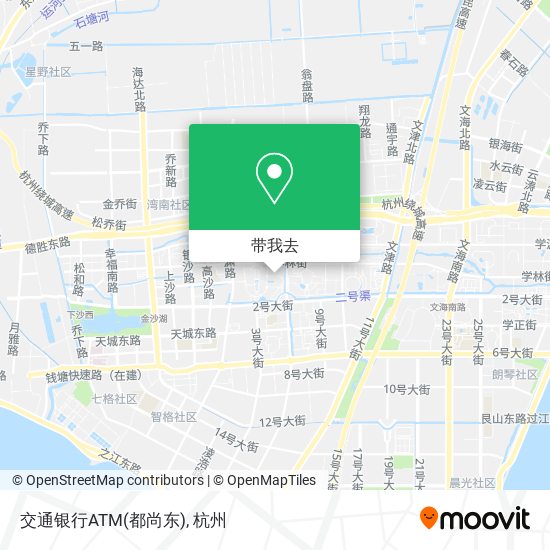 交通银行ATM(都尚东)地图