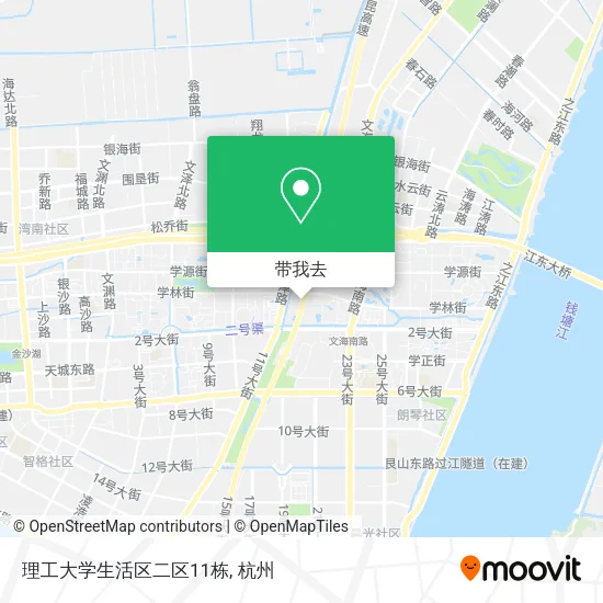 理工大学生活区二区11栋地图