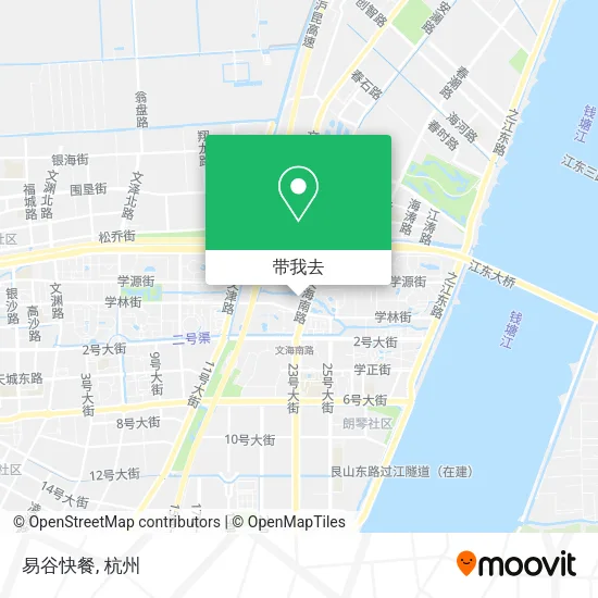 易谷快餐地图