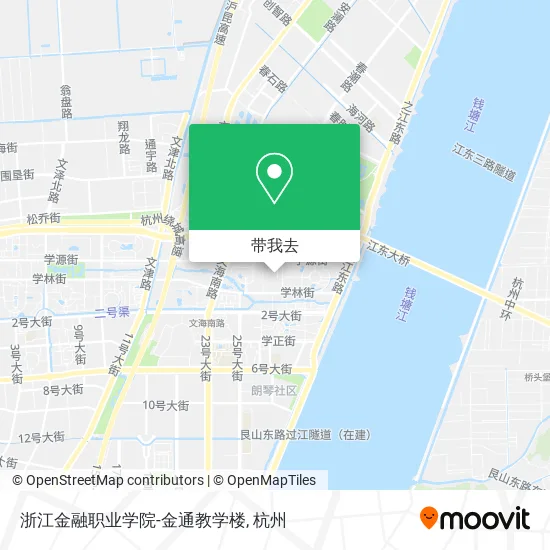 浙江金融职业学院-金通教学楼地图