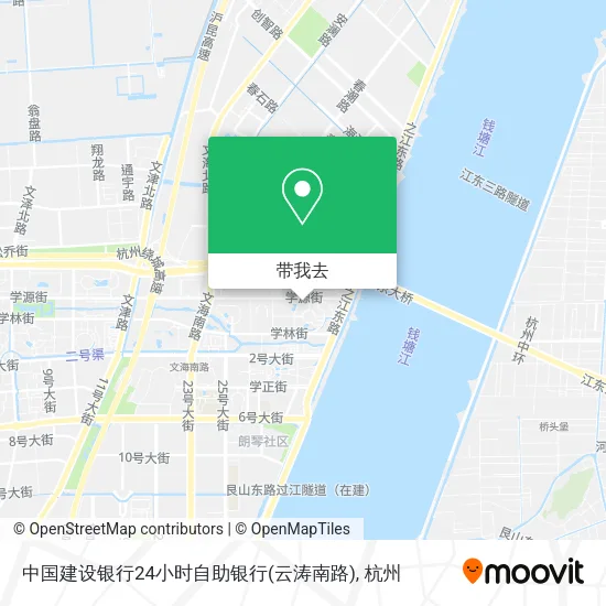 中国建设银行24小时自助银行(云涛南路)地图
