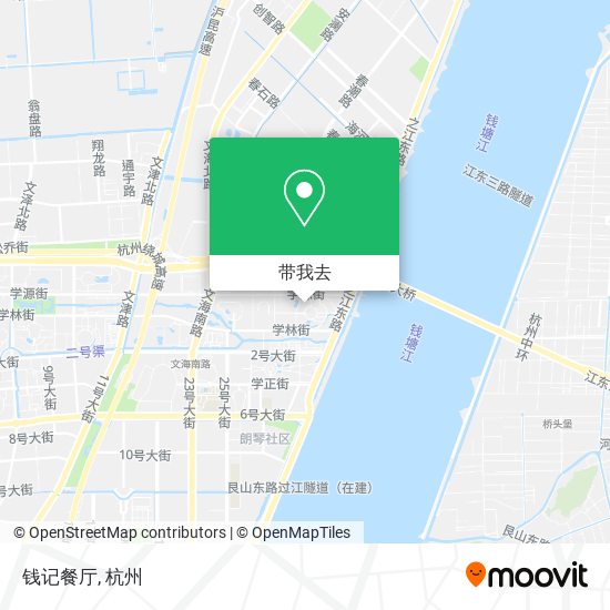 钱记餐厅地图