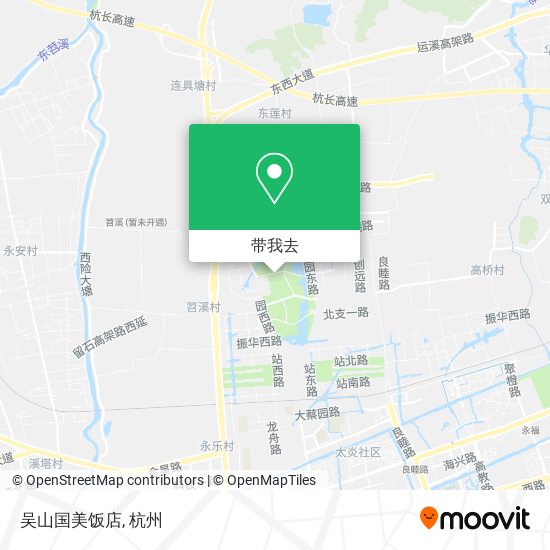 吴山国美饭店地图