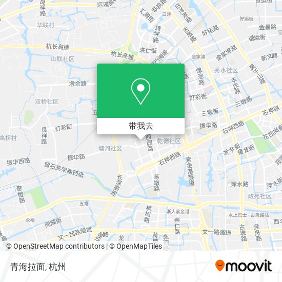 青海拉面地图