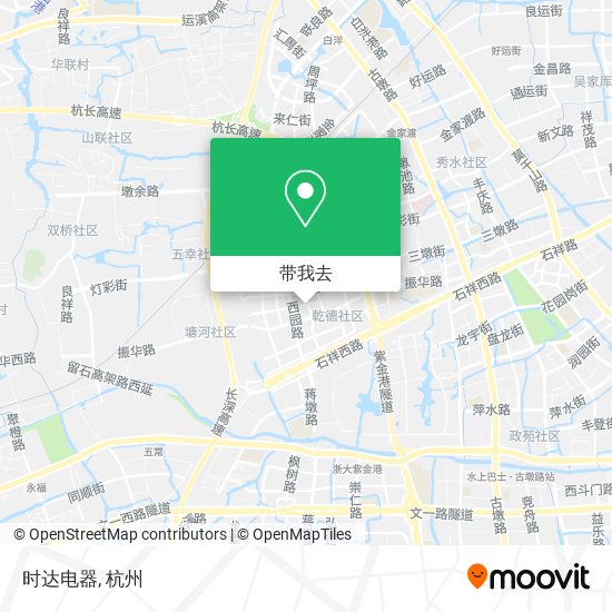 时达电器地图
