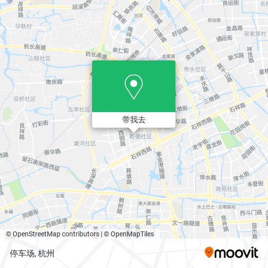 停车场地图