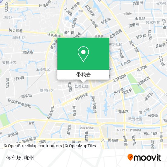 停车场地图