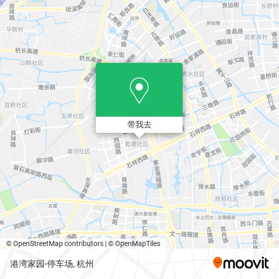 港湾家园-停车场地图