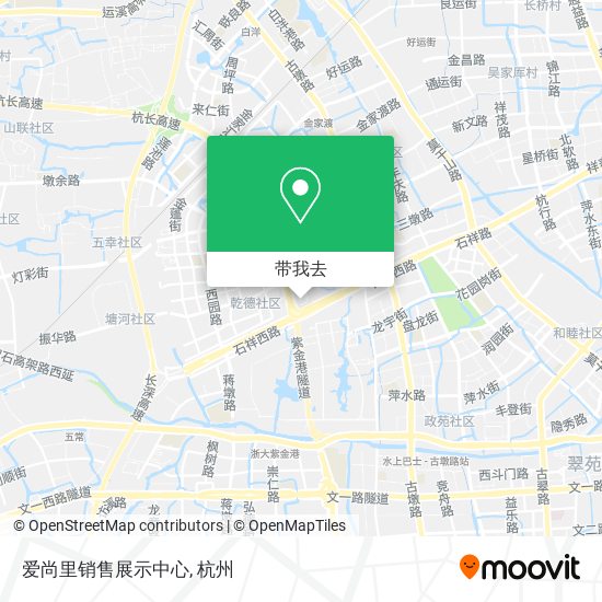 爱尚里销售展示中心地图