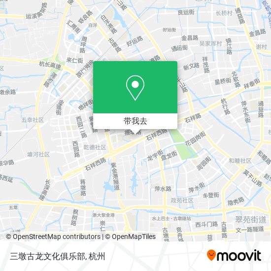 三墩古龙文化俱乐部地图
