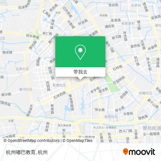 杭州嘟巴教育地图