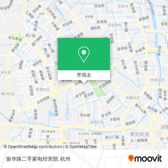 振华路二手家电经营部地图