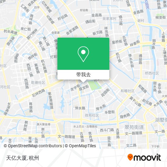 天亿大厦地图