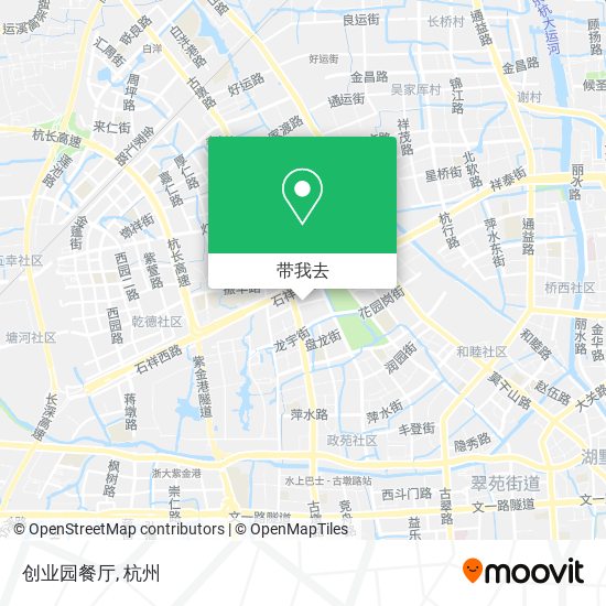创业园餐厅地图