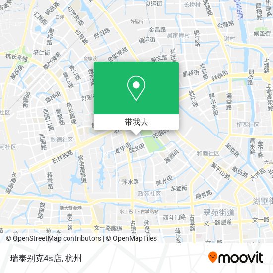 瑞泰别克4s店地图