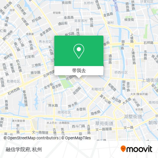 融信学院府地图