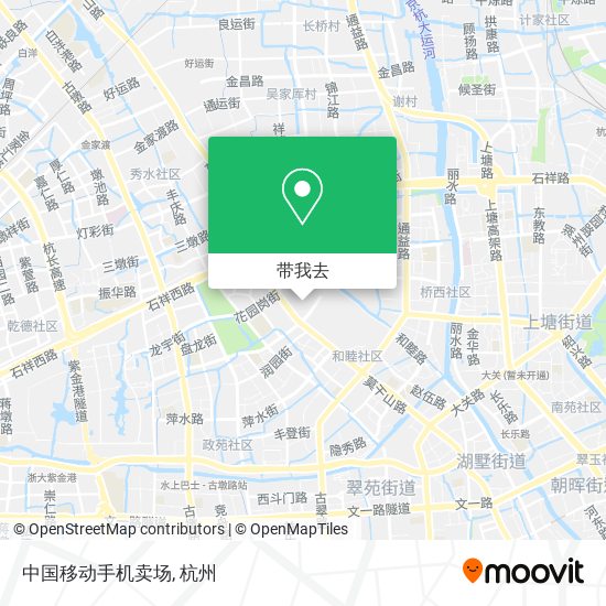 中国移动手机卖场地图