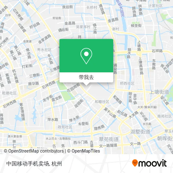 中国移动手机卖场地图