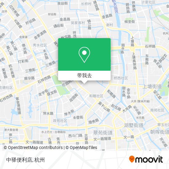 中驿便利店地图
