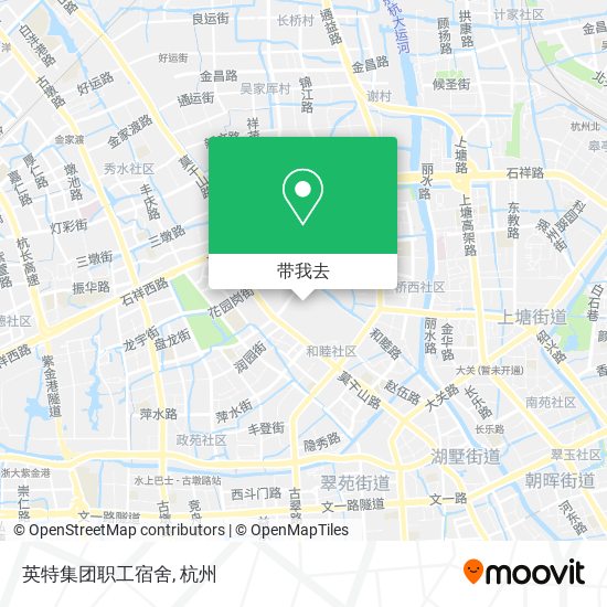 英特集团职工宿舍地图