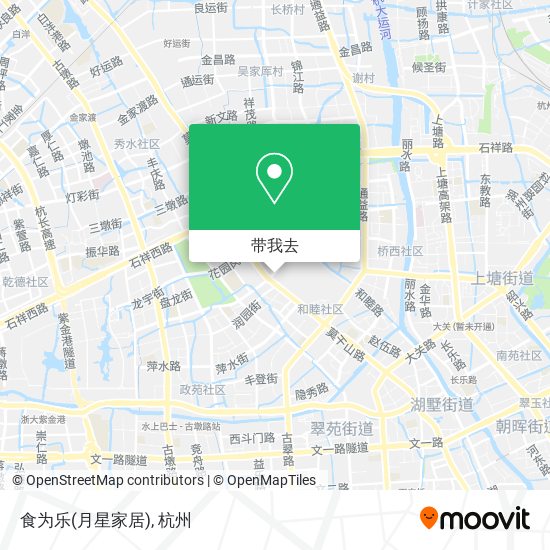 食为乐(月星家居)地图