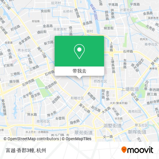 富越·香郡3幢地图