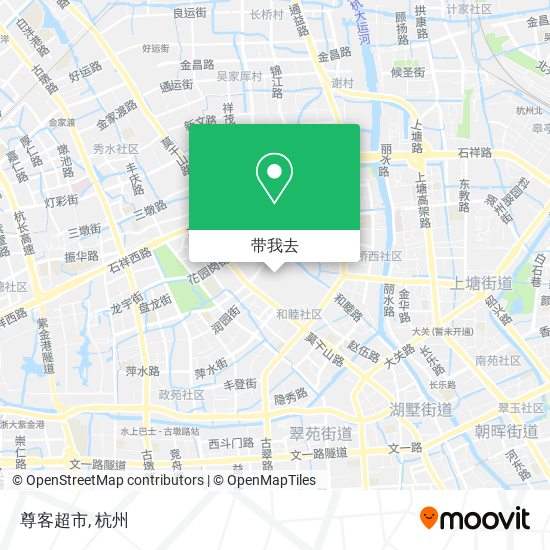 尊客超市地图