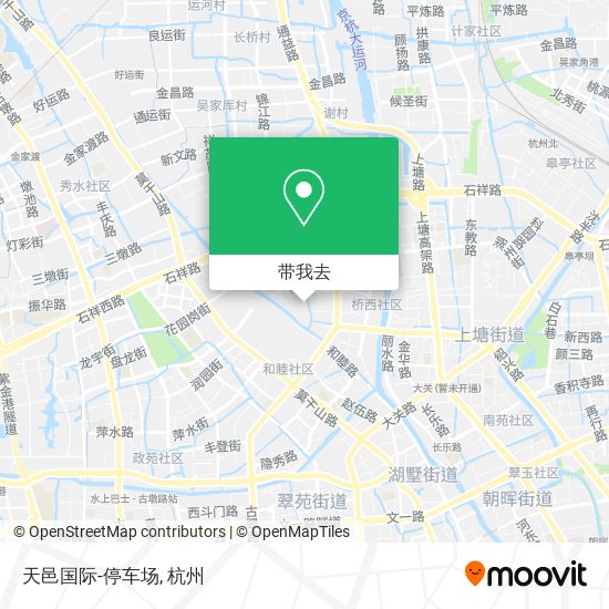 天邑国际-停车场地图