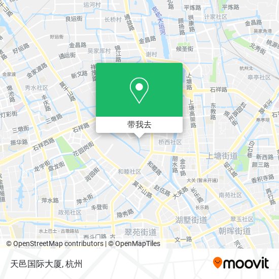 天邑国际大厦地图