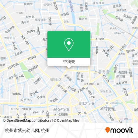 杭州市紫荆幼儿园地图