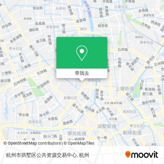 杭州市拱墅区公共资源交易中心地图