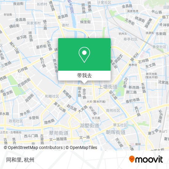 同和里地图
