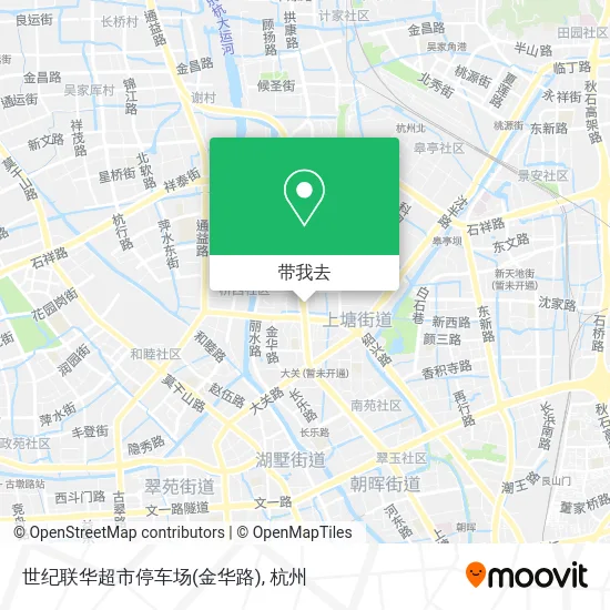 世纪联华超市停车场(金华路)地图