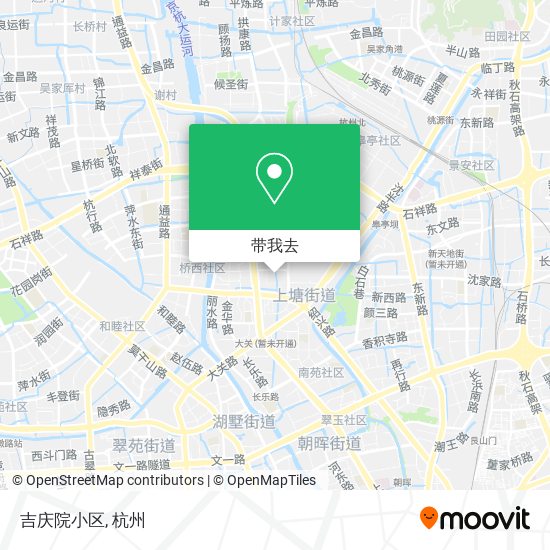 吉庆院小区地图