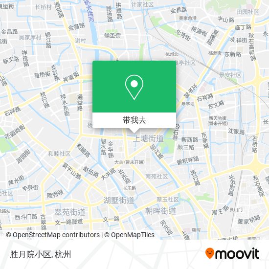 胜月院小区地图