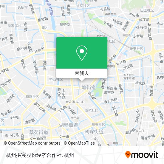 杭州拱宸股份经济合作社地图