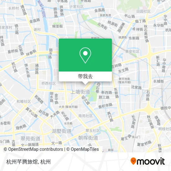 杭州芊腾旅馆地图