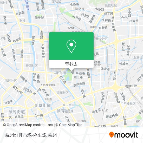杭州灯具市场-停车场地图