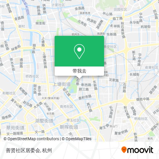 善贤社区居委会地图