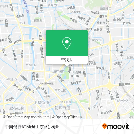 中国银行ATM(舟山东路)地图