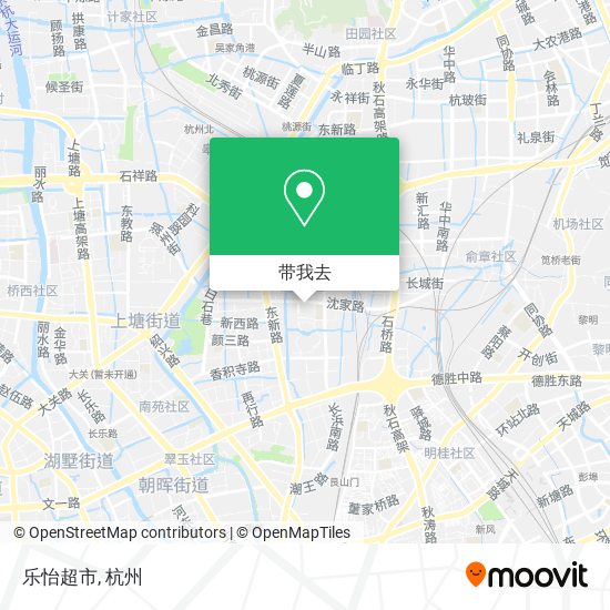 乐怡超市地图