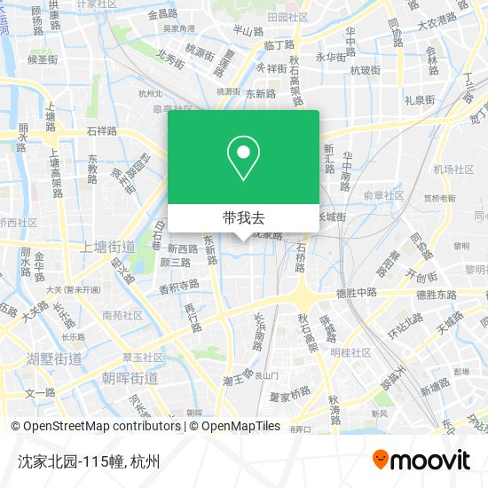 沈家北园-115幢地图